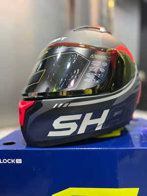 Casco SHAFT 582sp Evo Lineal Rojo Azul