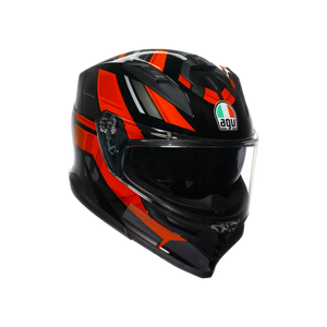 Casco AGV K7 TAURAX - Rojo Negro