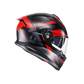 Casco AGV K7 TAURAX - Rojo Negro