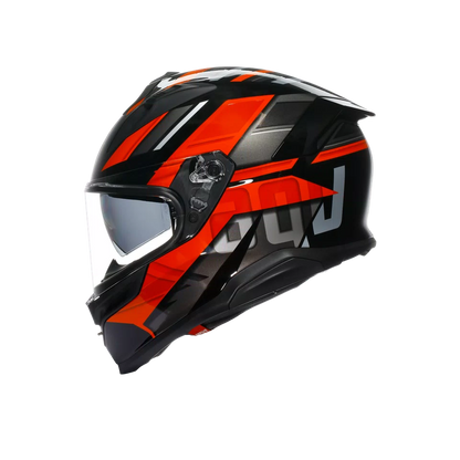 Casco AGV K7 TAURAX - Rojo Negro