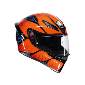 PREVENTA Casco AGV K1S SPEEDARMOR Negro Naranja