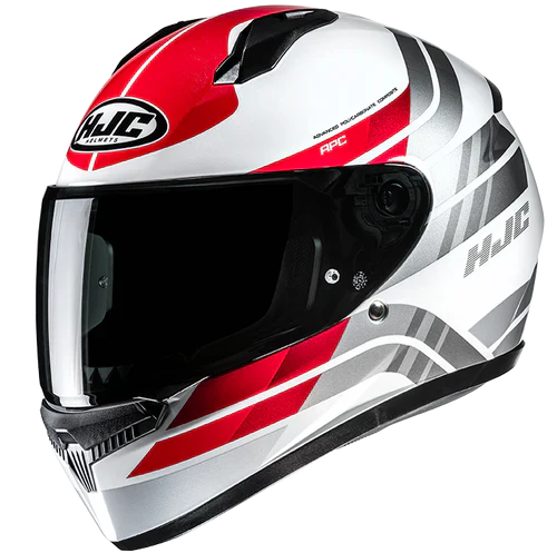 Casco HJC C10 HIPER - BLANCO ROJO