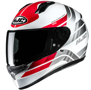 Casco HJC C10 HIPER - BLANCO ROJO