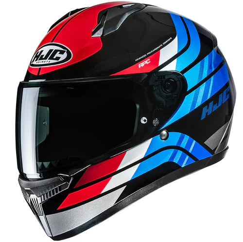 Casco HJC C10 HIPER - AZUL ROJO