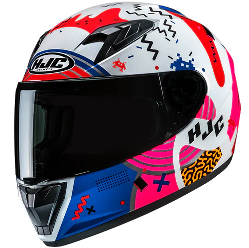 Casco para Niños HJC Y10 Blanco Salmon