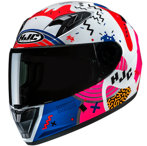 Casco para Niños HJC Y10 Blanco Salmon
