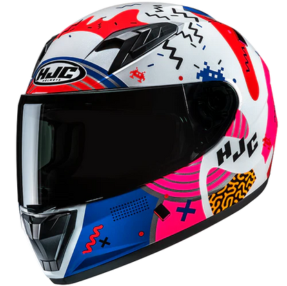 Casco para Niños HJC Y10 Blanco Salmon