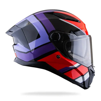 Casco SPARTAN Panther SV Valve Morado
