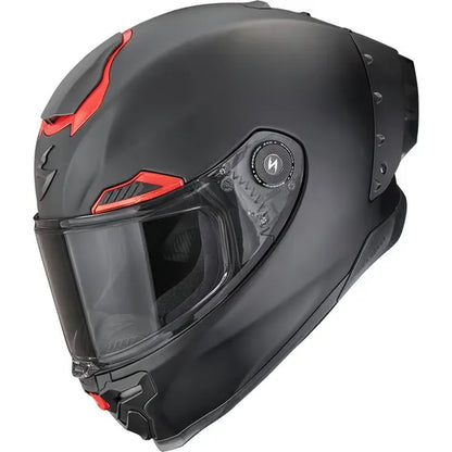 Casco SCORPION EXO Race Air Solid Negro Rojo