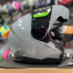 Casco Abatible Hax Amatista Gris Nardo