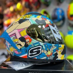 Casco SHAFT 582SP x Johny Bravo Edicion limitada Cartoon Network