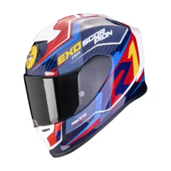 Casco SCORPION EXO R1 Air Coup Azul Rojo