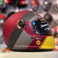 Casco MT Jarama Vinotinto