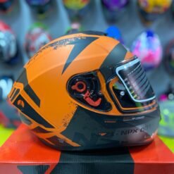 Casco Integral NZI Trendy Canadian Naranja