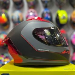Casco SHAFT 526sp Evo Undercover Gris Rojo