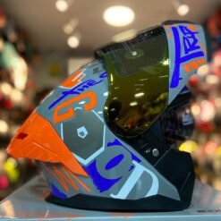 Casco Abatible HRO 3480DV EVO Tags Naranja