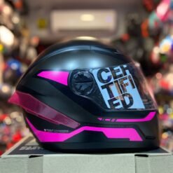 Casco Cerrado ICH 501 Hed Rosado