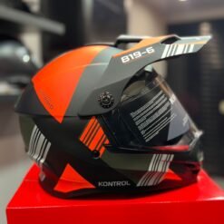 Casco Multiproposito KONTROL 819-6 Naranja Gris