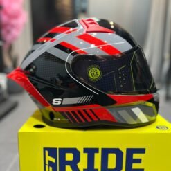 Casco Integral SHAFT 504DV Scar Rojo