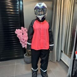 Traje Impermeable DS2M2 Soportado Rosado