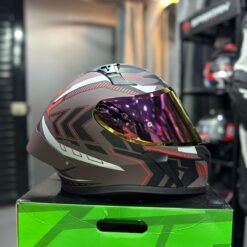Casco Integral XTRONG Ranger Lineal Rojo