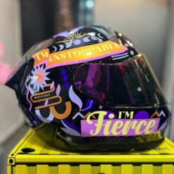 Casco Integral SHAFT 560 Evo Unstoppable Negro Morado