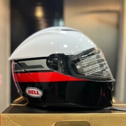 Casco BELL Lithium Blanco Rojo