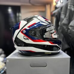 Casco HJC RPHA 12 BRELS Blanco Azul Rojo