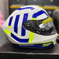 Casco SCORPION EXO 391 AROK Blanco Azul