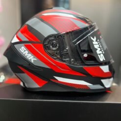 Casco SMK Typhoon Rojo