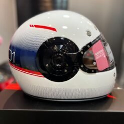 Casco ROYAL ENFIEL Blanco Azul