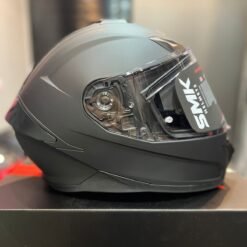 Casco SMK Typhoon Negro Mate