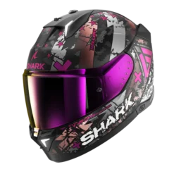 Casco SHARK Skwal i3 Hellcat Gris Rosado
