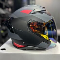 Casco SHAFT PRO SERIES 343DV Bact Gris Rojo