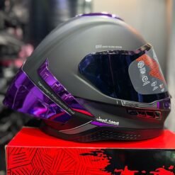 Casco PRO RIDER FRONTIER Negro Morado