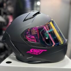 Casco SHAFT PRO SERIES 606SP Negro Rosado