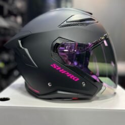 Casco SHAFT PRO SERIES 343DV Negro Rosado