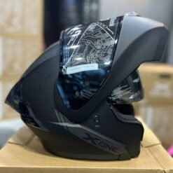 Casco Abatible X-ONE X-3000RS Solid Negro Mate