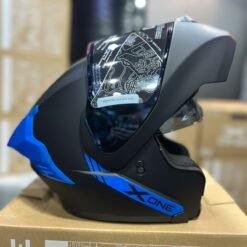 Casco Abatible X-ONE X-3000RS Solid Negro Azul