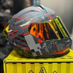 Casco Integral SHAFT 560 Evo Circuit Rojo