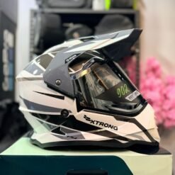 Casco XTRONG XTR 902 Gris Blanco