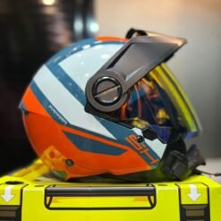 Casco SHAFT 212 Azul Naranja