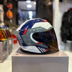 Casco SHAFT PRO SERIES 240DV Azul Rojo